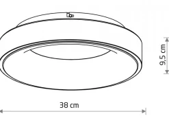 Plafon NIKKI ROUND LED biały 32W 4000K