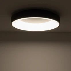 Plafon NIKKI ROUND LED czarny 48W 3000K