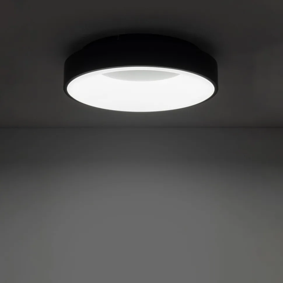 Plafon NIKKI ROUND LED czarny 32W 4000K