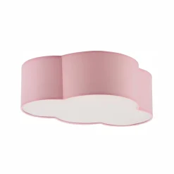 Plafon Sufitowy CLOUD Różowy Pastelowy Abażur 2xE27