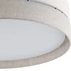 Plafon Sufitowy ECO Beżowy Szary Abażur 4xE27 60cm