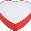 Plafon Sufitowy HEART Czerwony Abażur 2xE27
