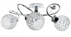 Plafon sufitowy kryształowy Crystal II 3xE27