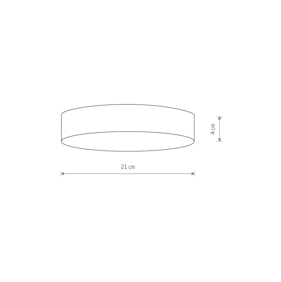 Plafon Sufitowy LID Biały 35W LED 4000K 21cm