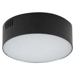 Plafon Sufitowy LID Czarny 15W LED 3000K 11cm
