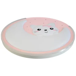 Plafon sufitowy MOONCAT Różowy 34W LED