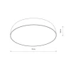 Plafon Sufitowy SATELLITE Czarny 10xE27 78cm