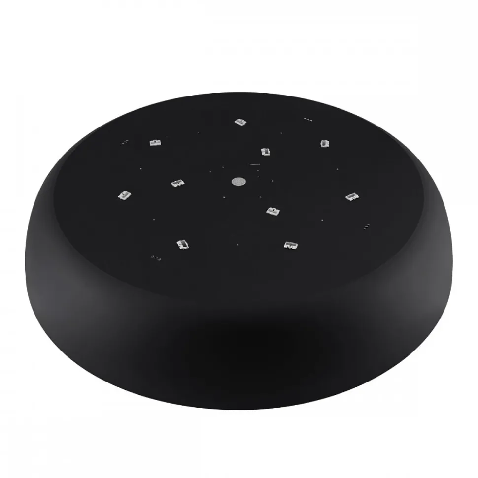 Plafon Sufitowy SATELLITE Czarny 10xE27 78cm