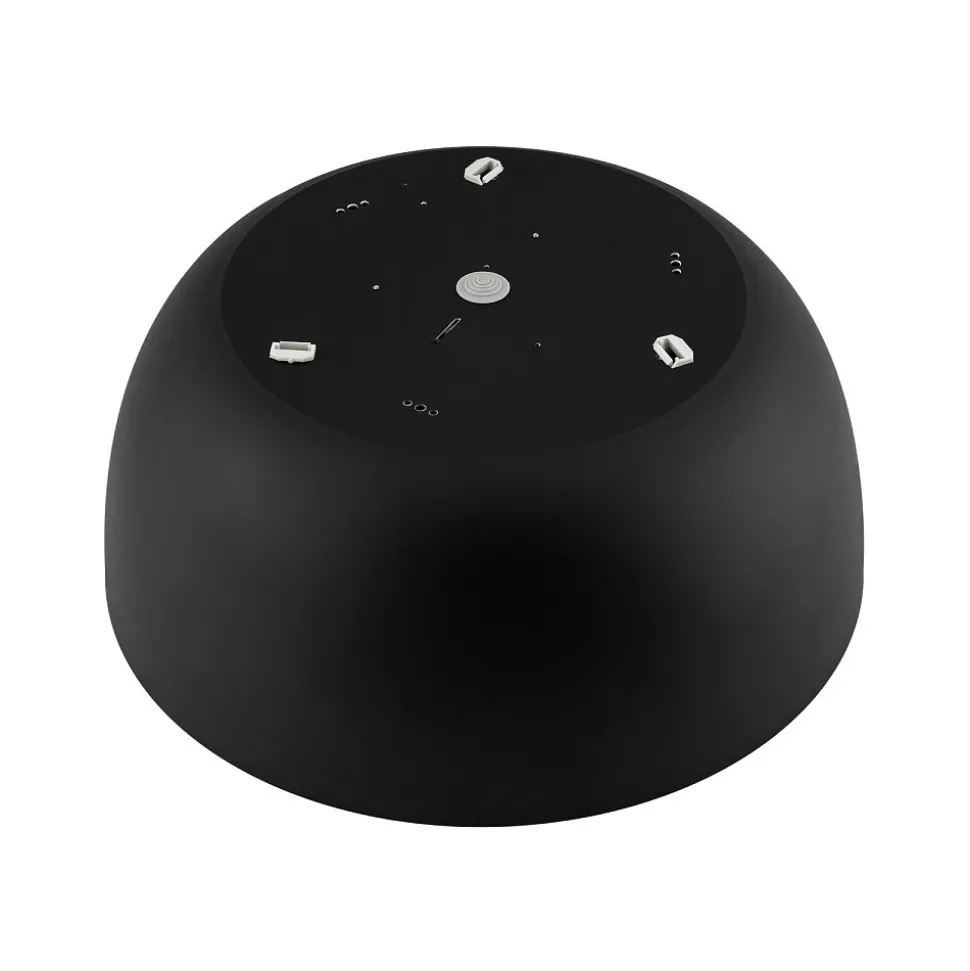 Plafon Sufitowy SATELLITE Czarny 3xE27 38cm Czujnik Ruchu