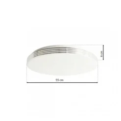 Plafon Sufitowy SIENA Biały 72W LED Pilot 55cm