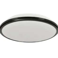 Plafon TERMA czarny 18W LED IP44 28 cm