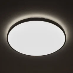 Plafon AGNES ROUND PRO czarny LED 32W 3000K IP44 * Nowodvorski New