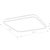 Plafon AGNES SQUARE PRO biały LED 64W 3000K IP44 * Nowodvorski Clearance
