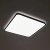 Plafon AGNES SQUARE PRO czarny LED 64W 3000K IP44 * Nowodvorski Online