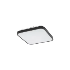 Plafon AGNES SQUARE PRO czarny LED 16W 3000K IP44 * Nowodvorski