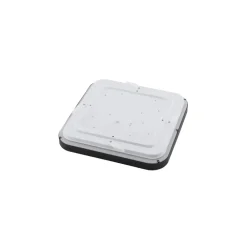 Plafon AGNES SQUARE PRO czarny LED 16W 3000K IP44 * Nowodvorski