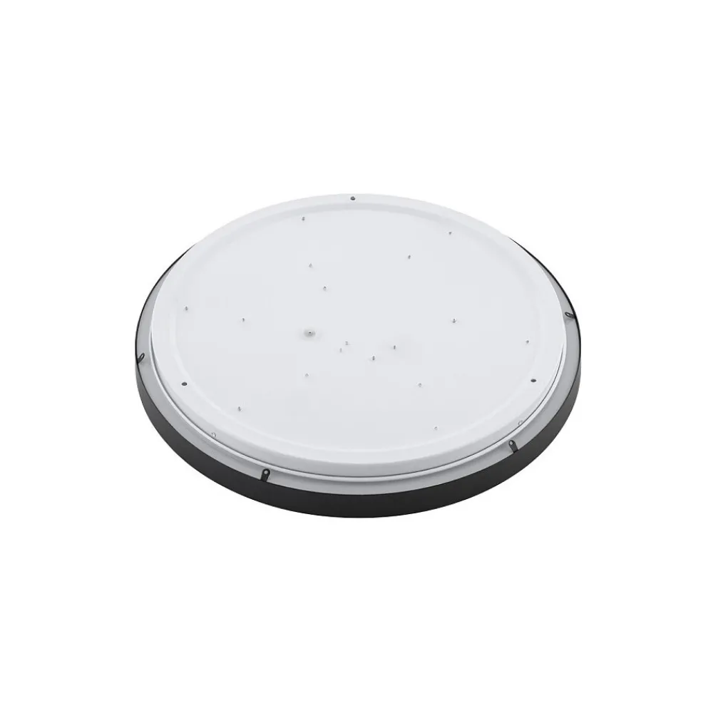 Plafon Łazienkowy AGNES ROUND Czarny 22W LED 4000K IP44 38,5cm * Nowodvorski Discount