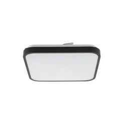 Plafon Łazienkowy AGNES SQUARE Czarny 16W LED 3000K IP44 33,5cm * Nowodvorski Outlet