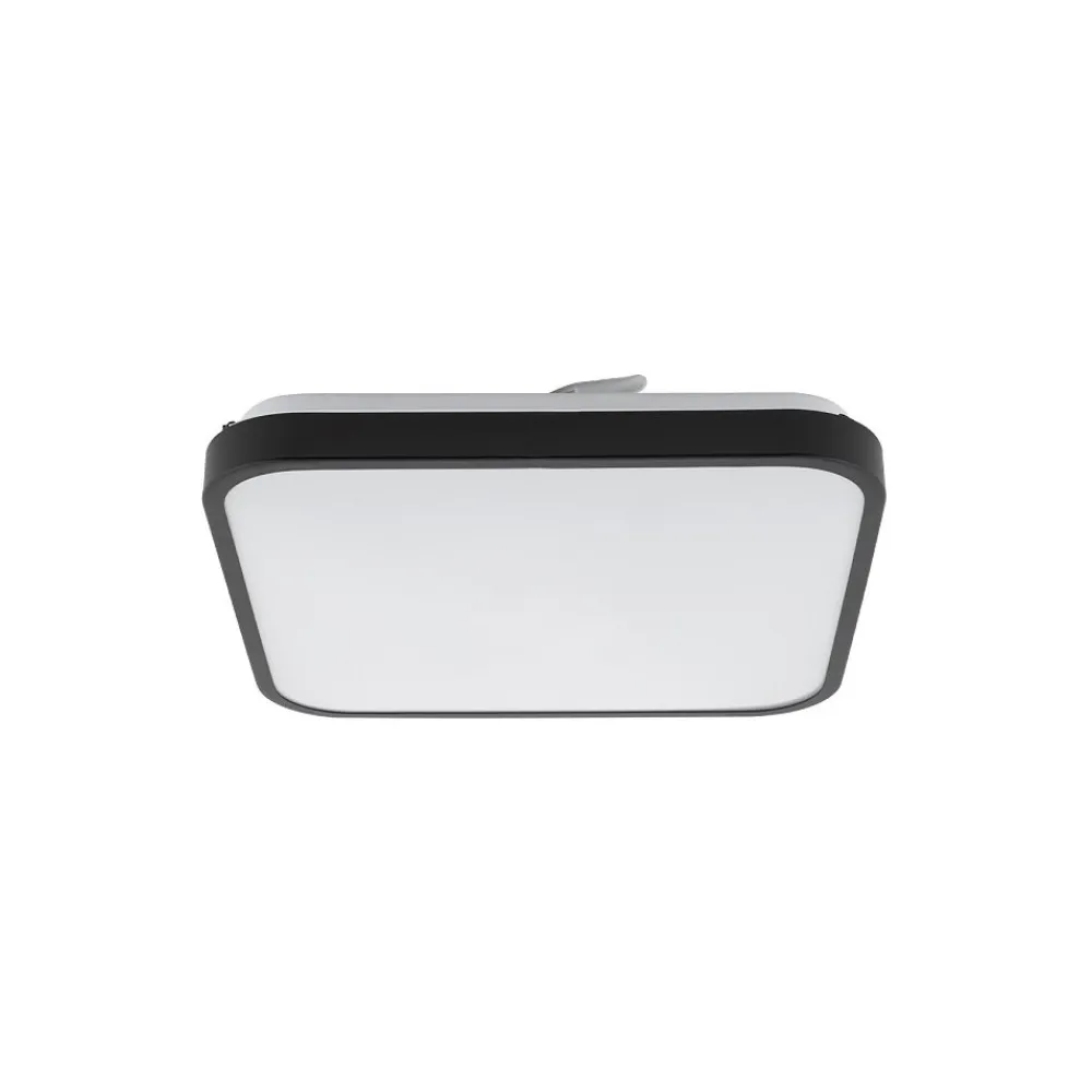 Plafon Łazienkowy AGNES SQUARE Czarny 16W LED 3000K IP44 33,5cm * Nowodvorski Outlet