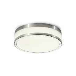 Plafon Łazienkowy MALAKKA Srebrny 18W LED 4000K IP44 29,5cm * Nowodvorski Online