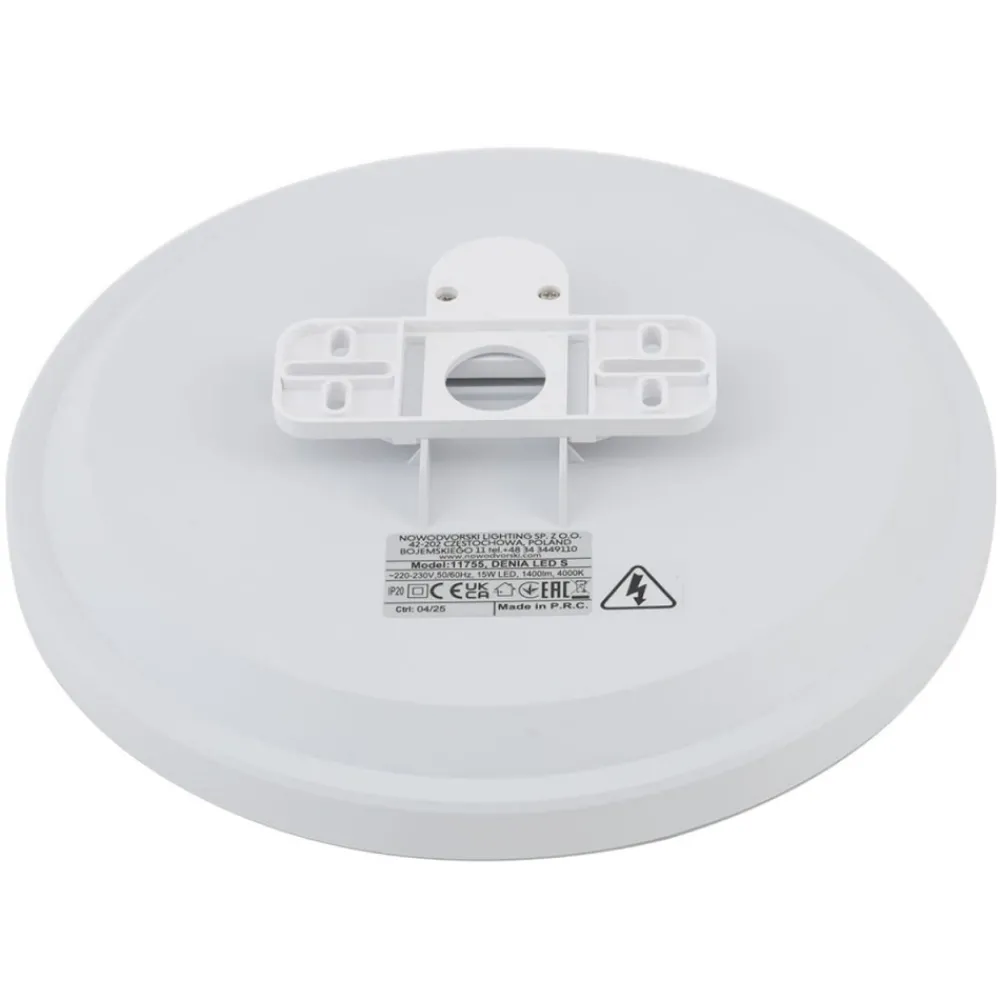 Plafon DENIA LED S SENSOR biały 15W 3000K * Nowodvorski Hot