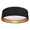 Plafoniera RONDO czarna 18W LED
