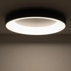 Plafon NIKKI ROUND LED czarny 60W 3000K * Nowodvorski Best