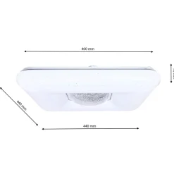 Plafon nowoczesny YAX 24W LED z pilotem * Eko-light Sale