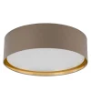 Plafon Sufitowy BILBAO Beżowy Złoty Abażur 4xE27 60cm * TK Lighting New
