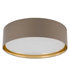 Plafon Sufitowy BILBAO Beżowy Złoty Abażur 4xE27 60cm * TK Lighting New