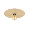 Plafon sufitowy CALMA słomkowa rafia 1xE27 38 cm * TK Lighting Outlet