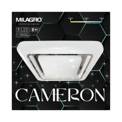 Plafon Sufitowy CAMERON Biały 38W LED 43cm * Eko-light Clearance