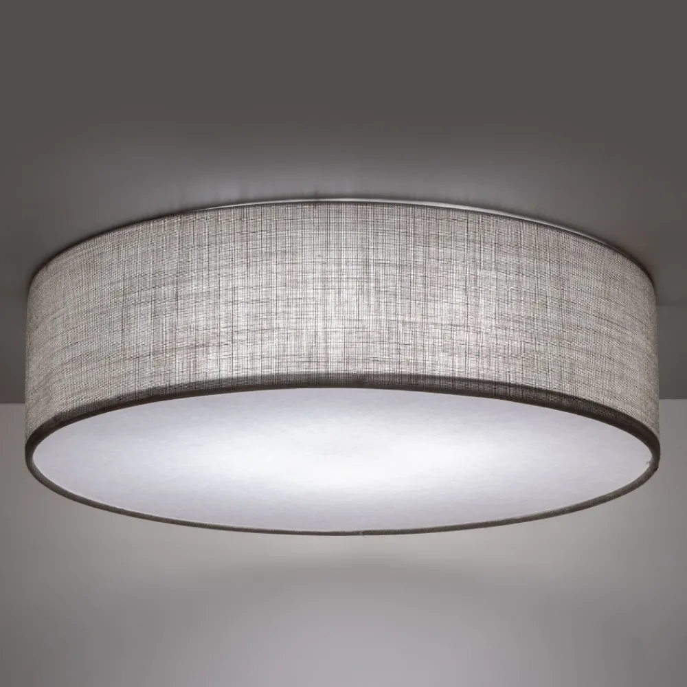 Plafon Sufitowy EARTH Szary Abażur 4xE27 60cm * TK Lighting