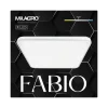 Plafon Sufitowy FABIO Biały 35W LED 47cm * Eko-light Outlet