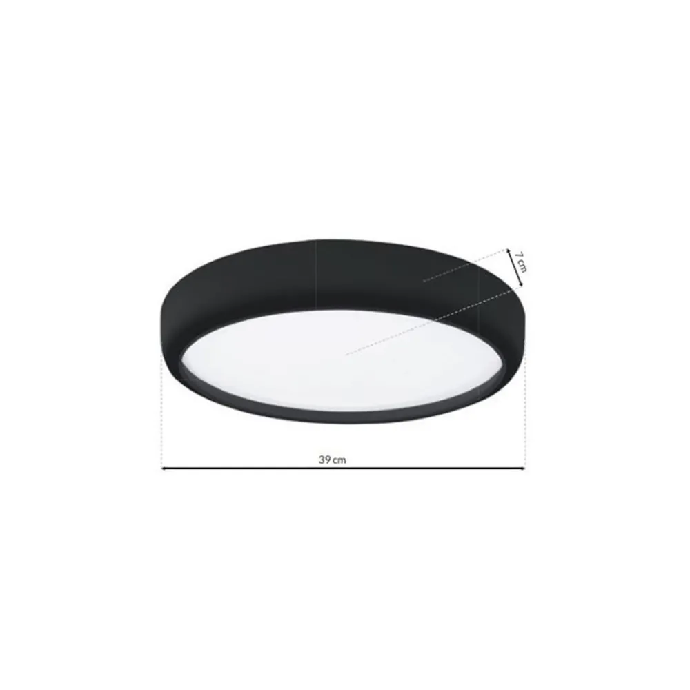 Plafon sufitowy GEA LED 39 cm z pilotem * Eko-light New