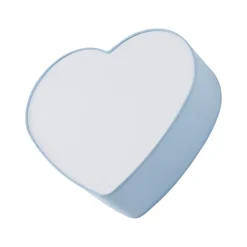 Plafon Sufitowy HEART Niebieski Abażur 2xE27 * TK Lighting Hot