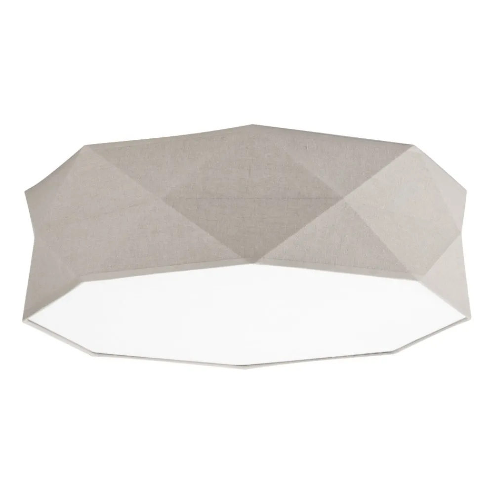 Plafon Sufitowy KANTOOR Beżowy Abażur 4xE27 52cm * TK Lighting Best