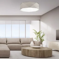 Plafon Sufitowy KANTOOR Beżowy Abażur 4xE27 52cm * TK Lighting Best