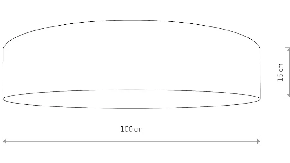 Plafon Sufitowy LAGUNA Biały Kremowy Abażur 9xE27 100cm * Nowodvorski Best