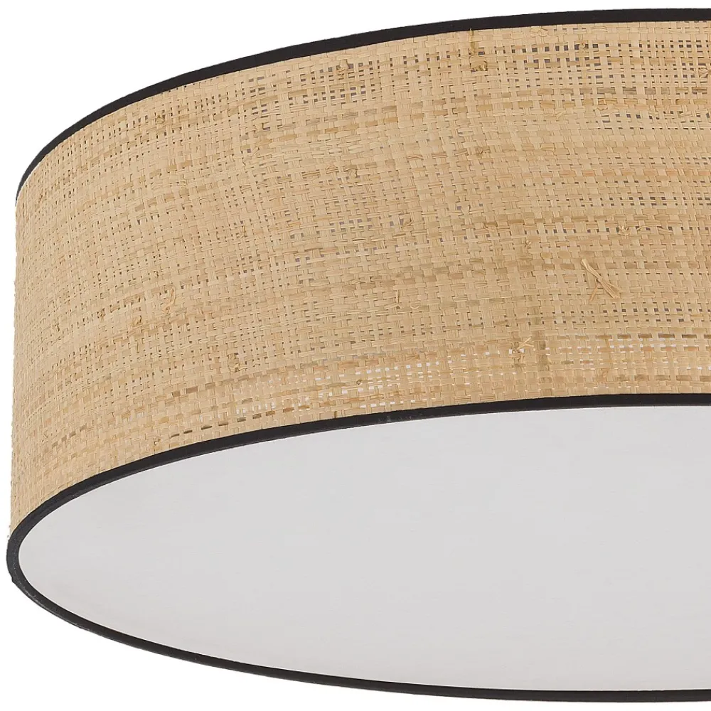 Plafon Sufitowy LIBERIA Brązowy Abażur 4xE27 60cm * TK Lighting Hot
