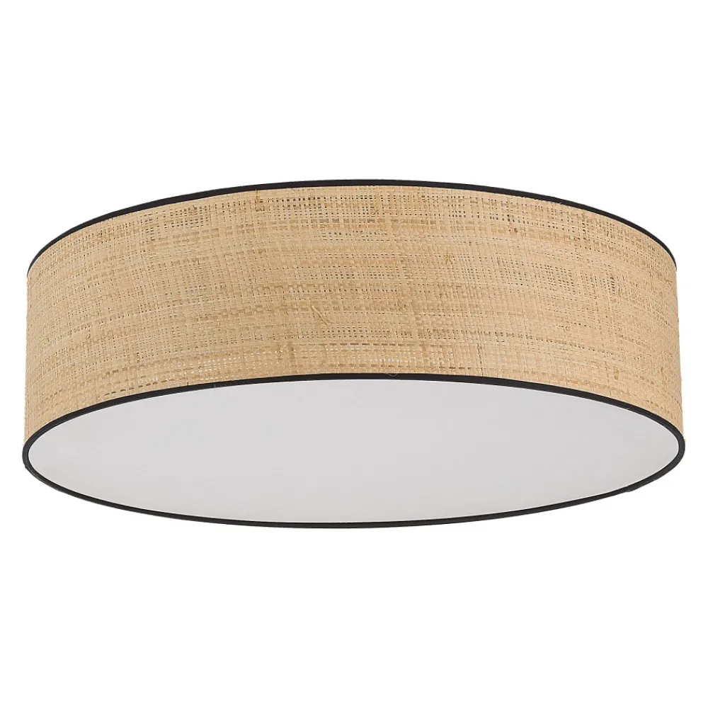 Plafon Sufitowy LIBERIA Brązowy Abażur 4xE27 60cm * TK Lighting Hot