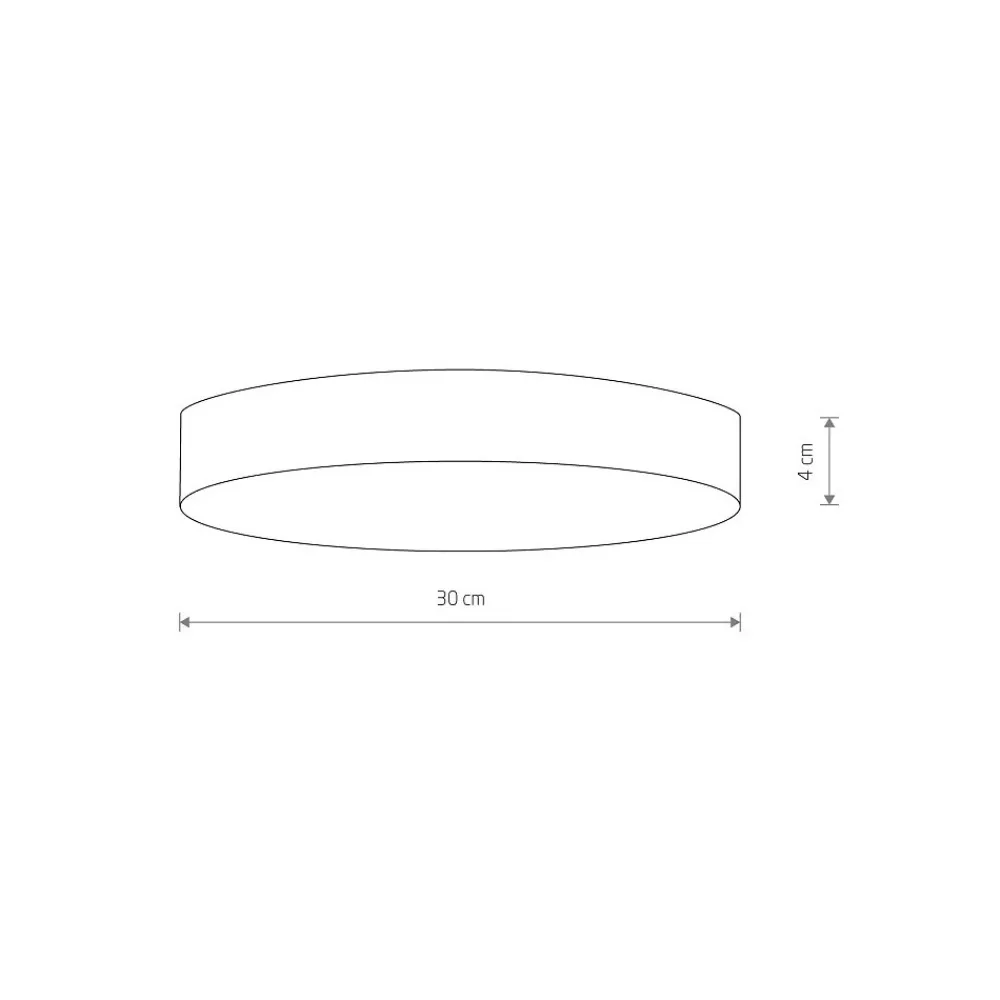 Plafon Sufitowy LID Biały 50W LED 4000K 30cm * Nowodvorski Hot