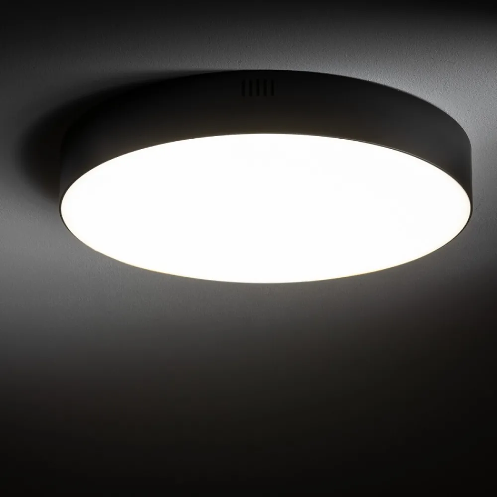 Plafon Sufitowy LID Czarny 50W LED 4000K 30cm * Nowodvorski