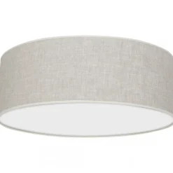 Plafon Sufitowy LINO Biały Szary Abażur 3xE27 50cm * Eko-light Best
