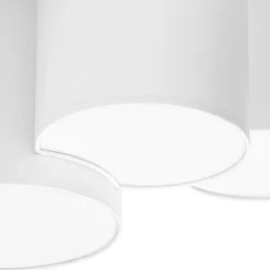 Plafon Sufitowy MONA Biały Abażury 5xE27 * TK Lighting Online