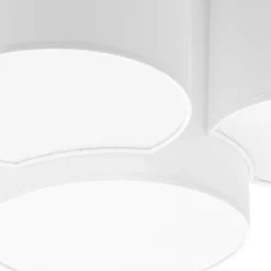 Plafon Sufitowy MONA Biały Abażury 4xE27 * TK Lighting