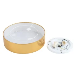 Plafon Sufitowy RONDO Złoty Abażur 4xE27 45cm * TK Lighting Sale