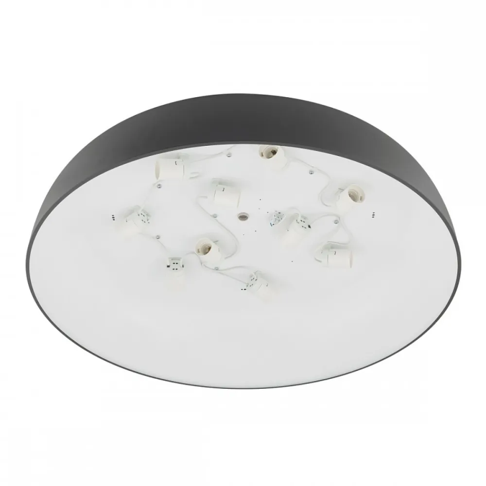 Plafon Sufitowy SATELLITE Szary 10xE27 78cm * Nowodvorski Outlet