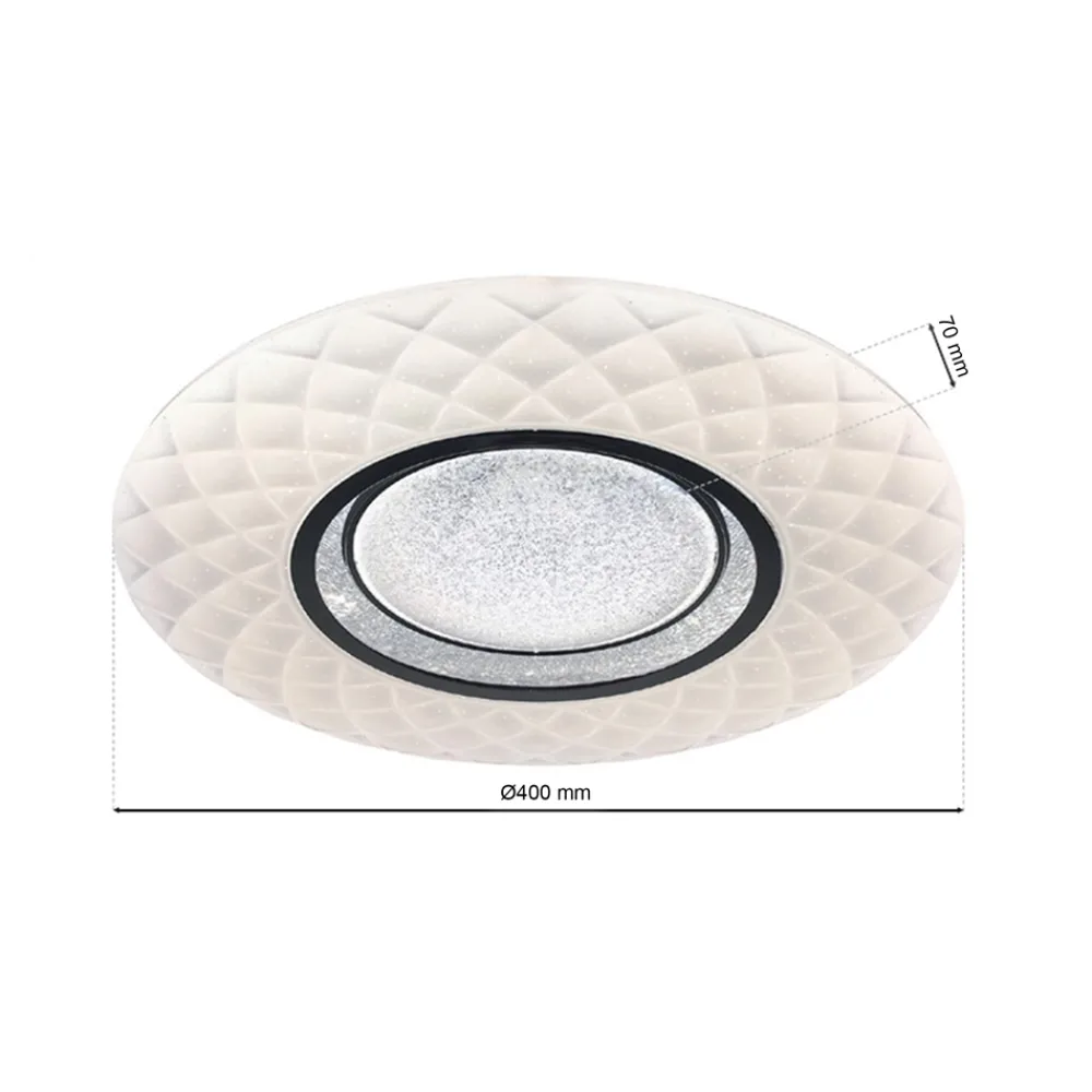 Plafon sufitowy TOKYO 24W 40 cm pilot * Eko-light Online