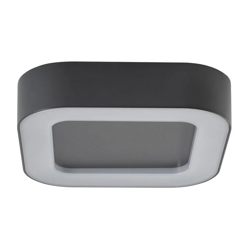 Plafon Zewnętrzny PUEBLA Czarny 12W LED 3000K IP54 20cm * Nowodvorski New